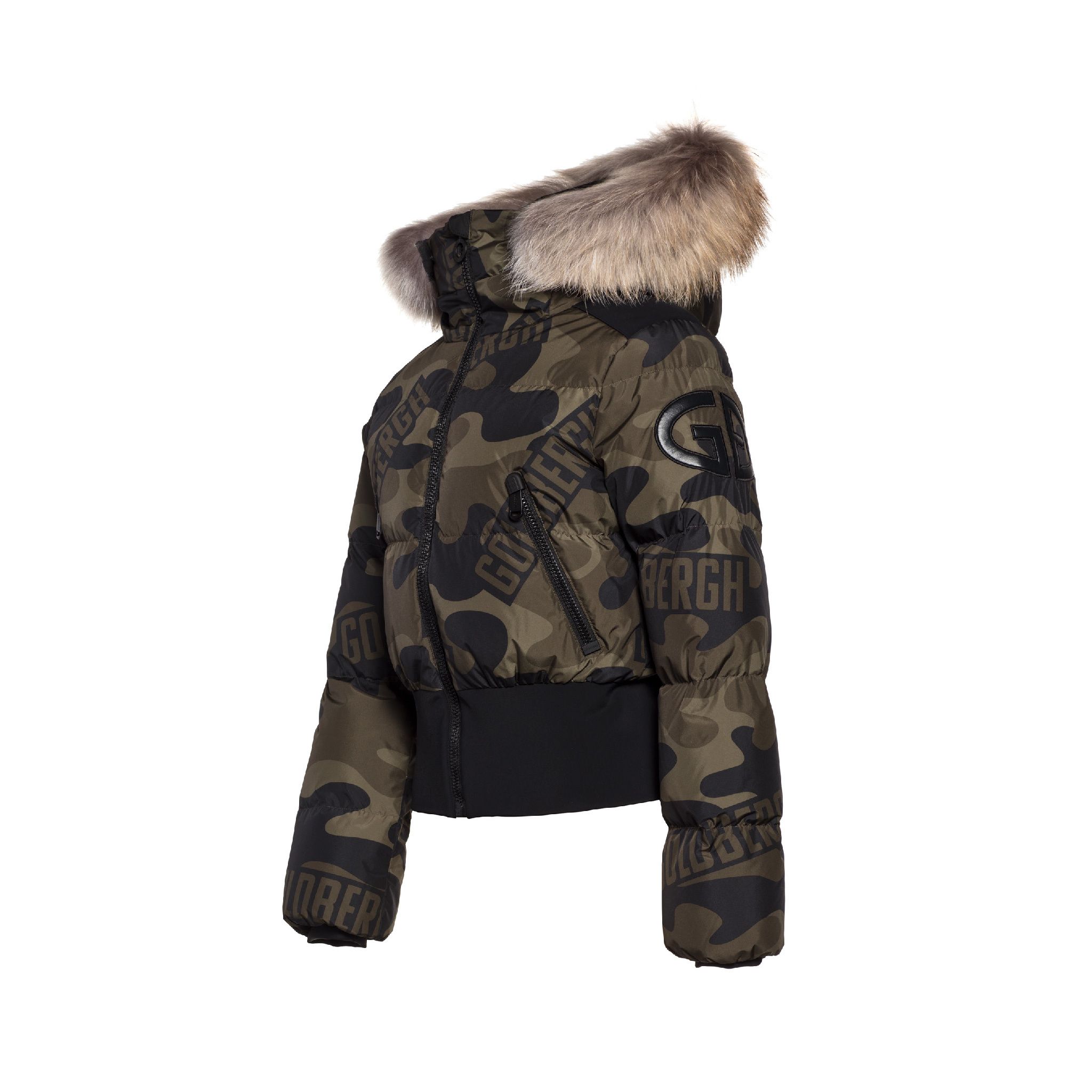 Geci Ski & Snow -  goldbergh AMBUSH Jacket real arctic raccoon fur