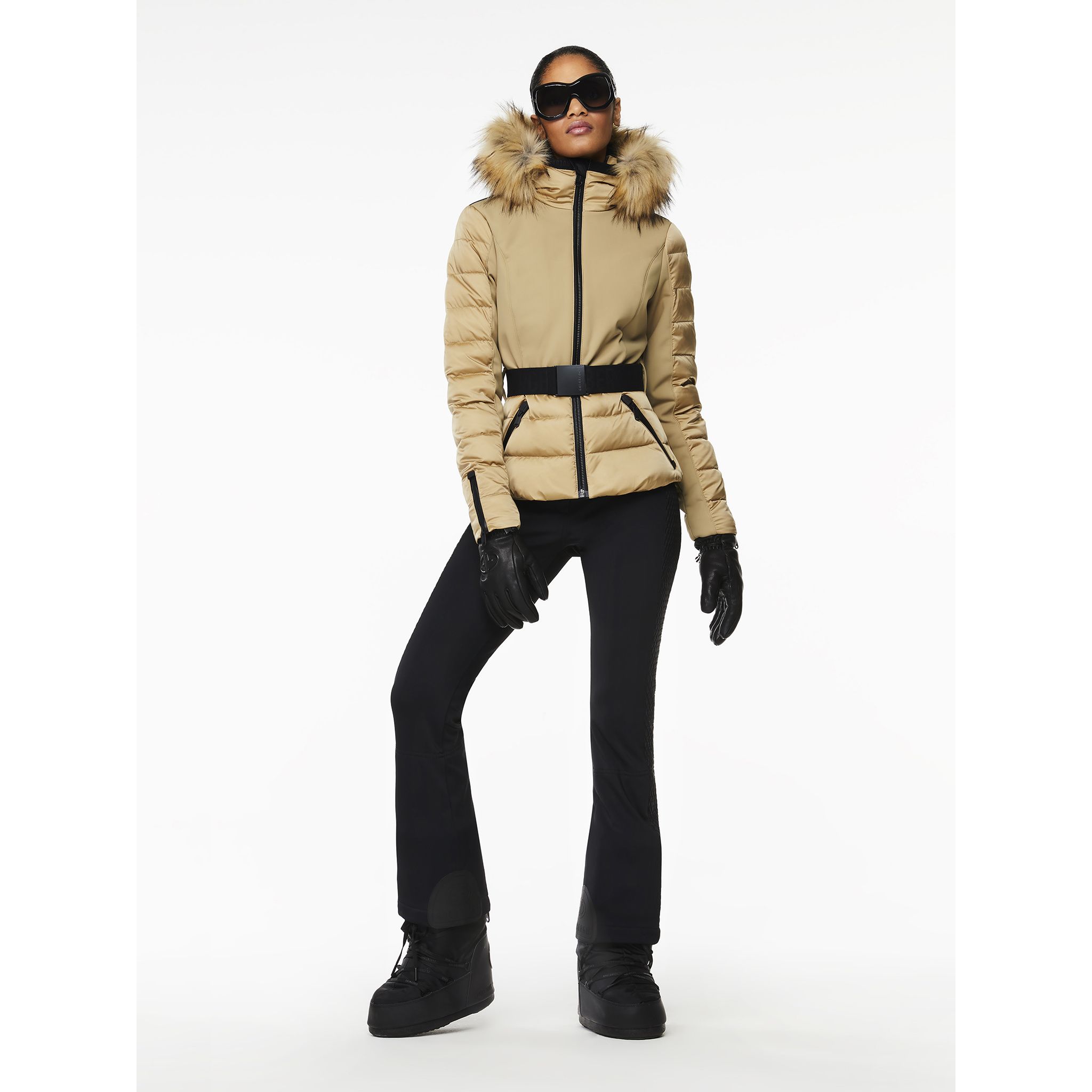 Geci Ski & Snow -  goldbergh SAN LUIS Jacket real fur