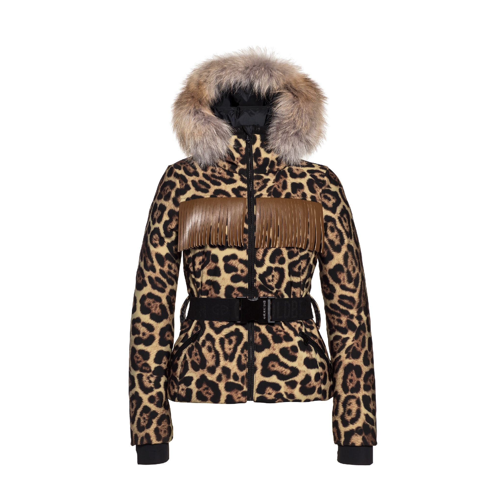 Geci Ski & Snow -  goldbergh WESTERN Jacket real arctic raccoon