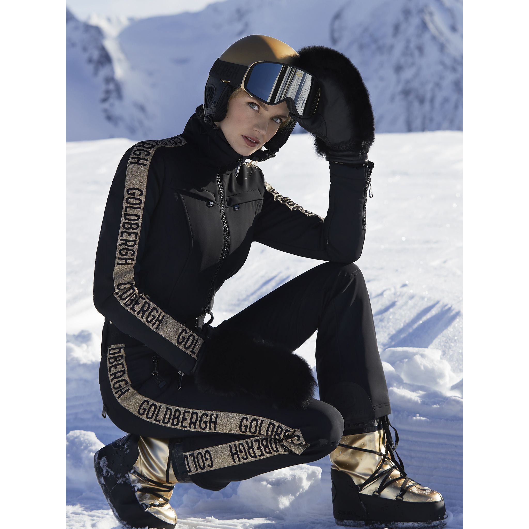 Geci Ski & Snow -  goldbergh GOLDFINGER Jumpsuit 