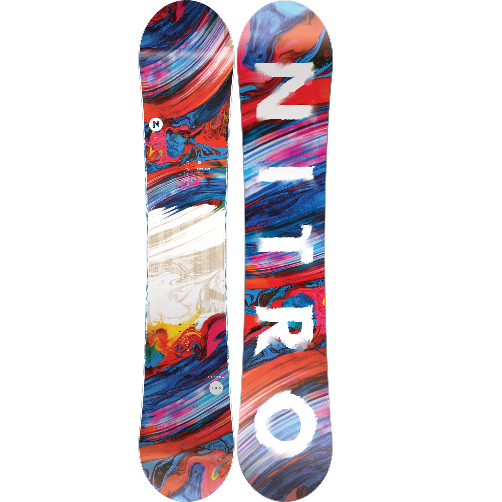 Plăci Snowboard -  nitro LECTRA