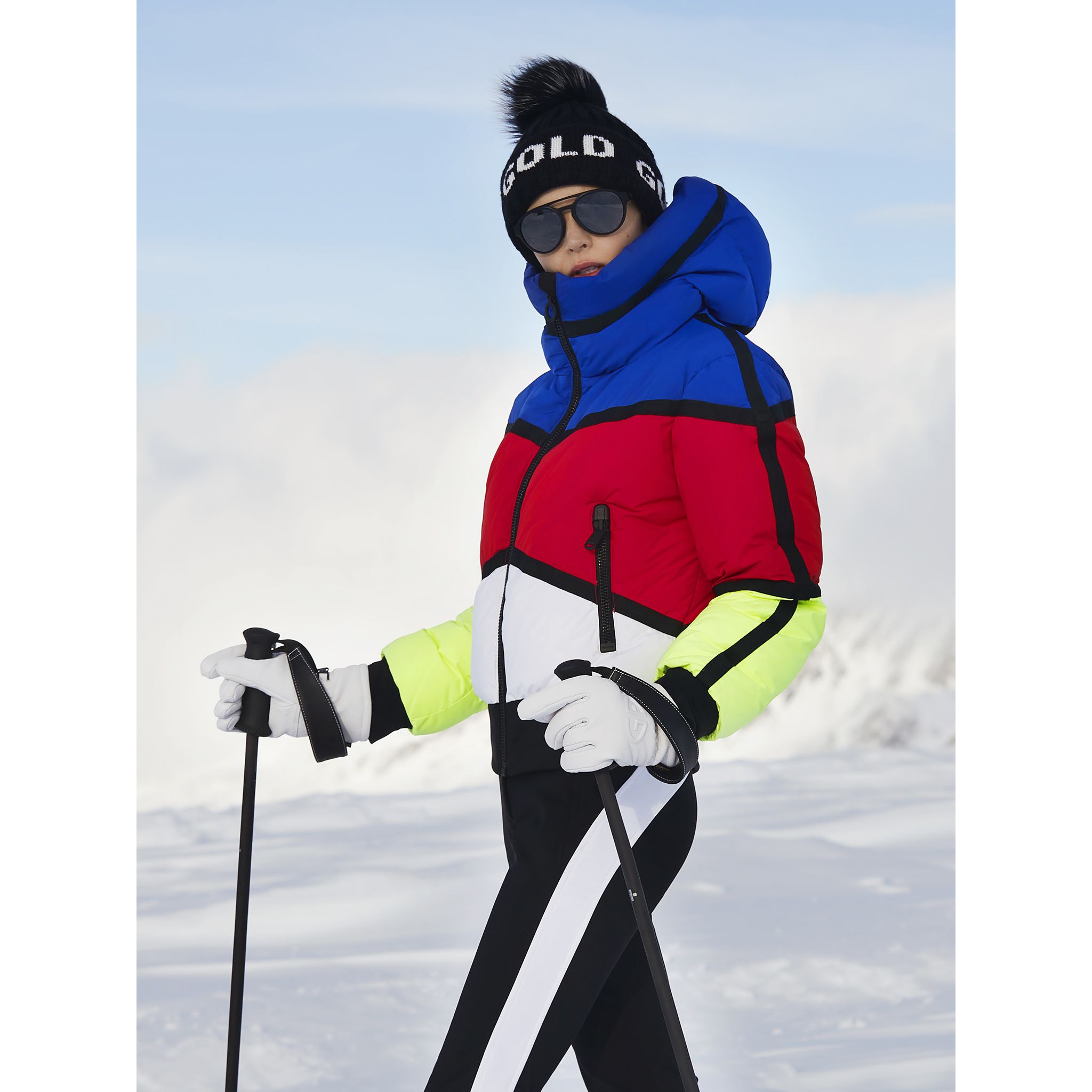 Geci Ski & Snow -  goldbergh MONDRIAAN Jacket Rainbow
