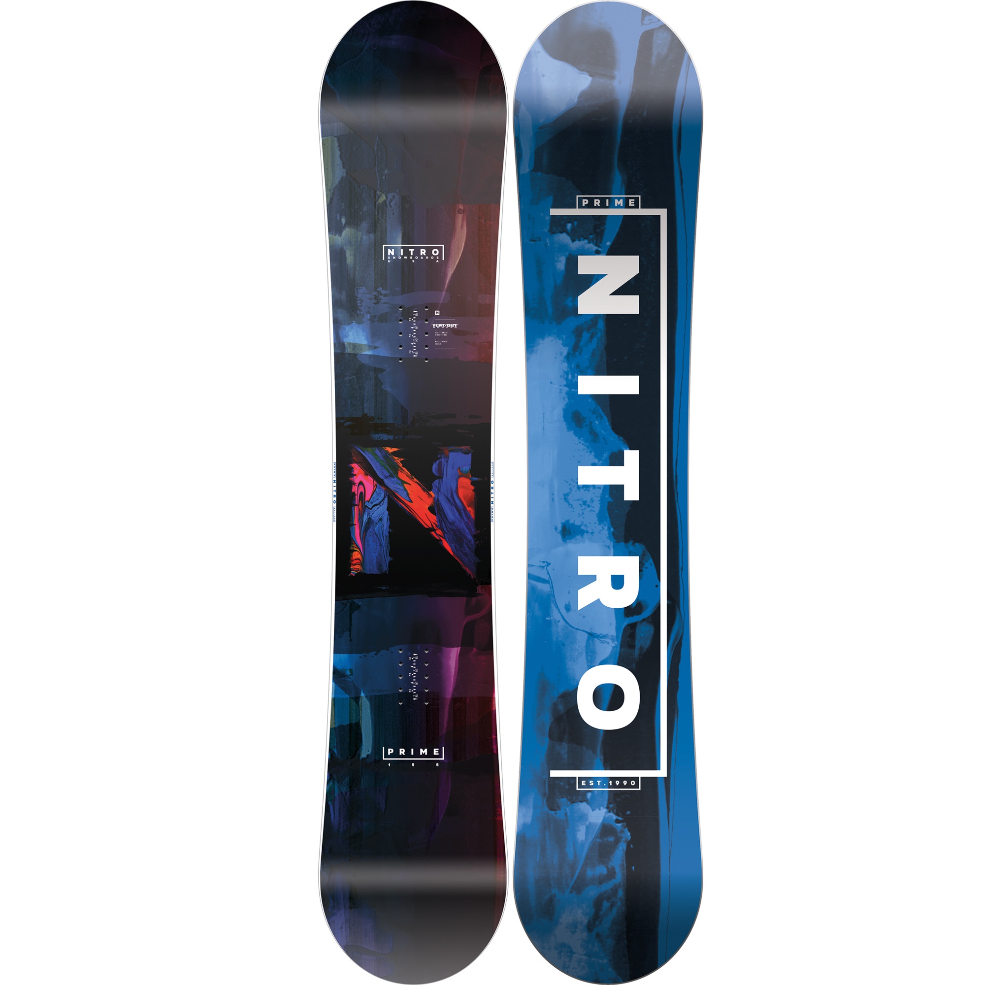 Plăci Snowboard -  nitro PRIME OVERLAY