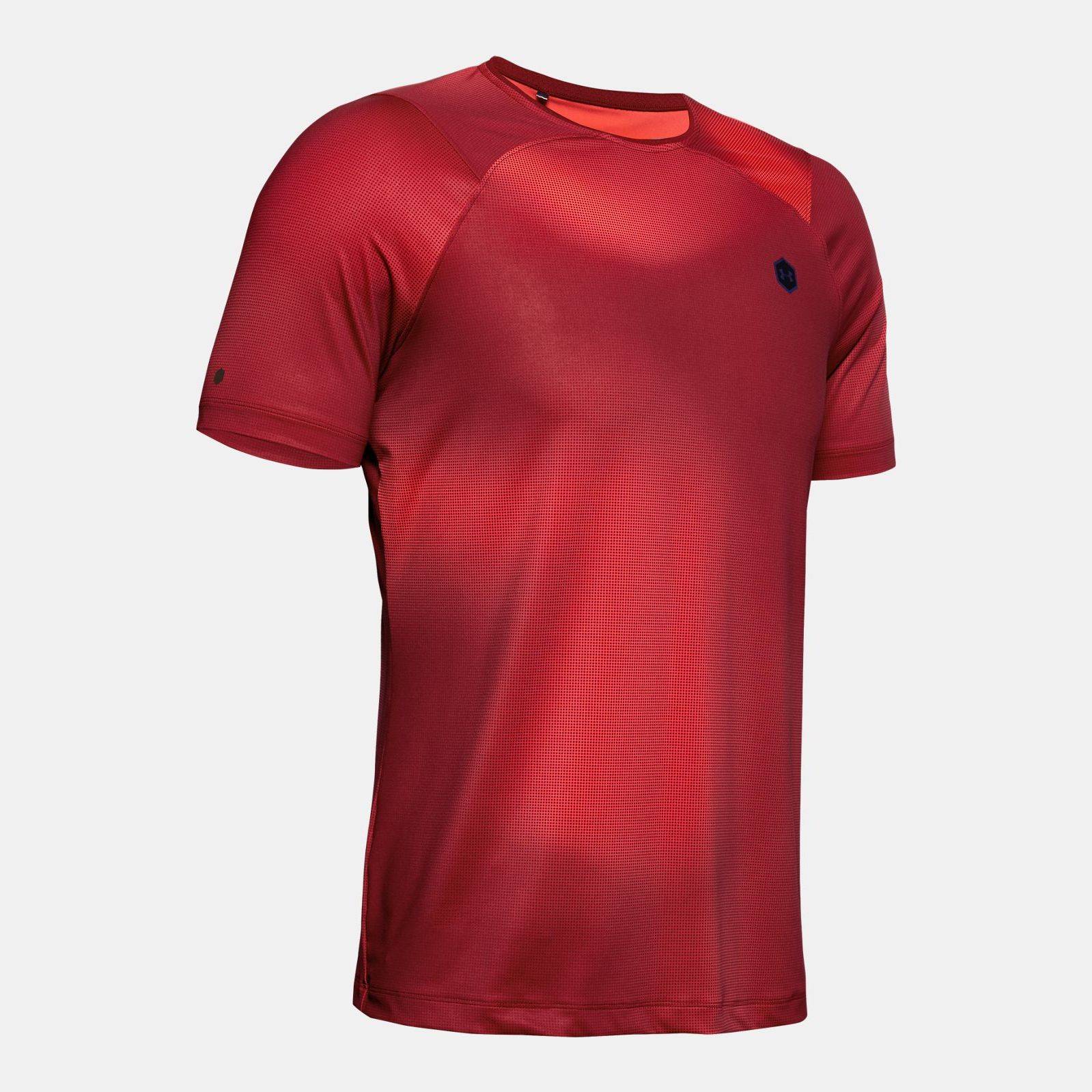 Tricouri & Polo -  under armour UA Rush HG Fitted Printed T-Shirt 1559