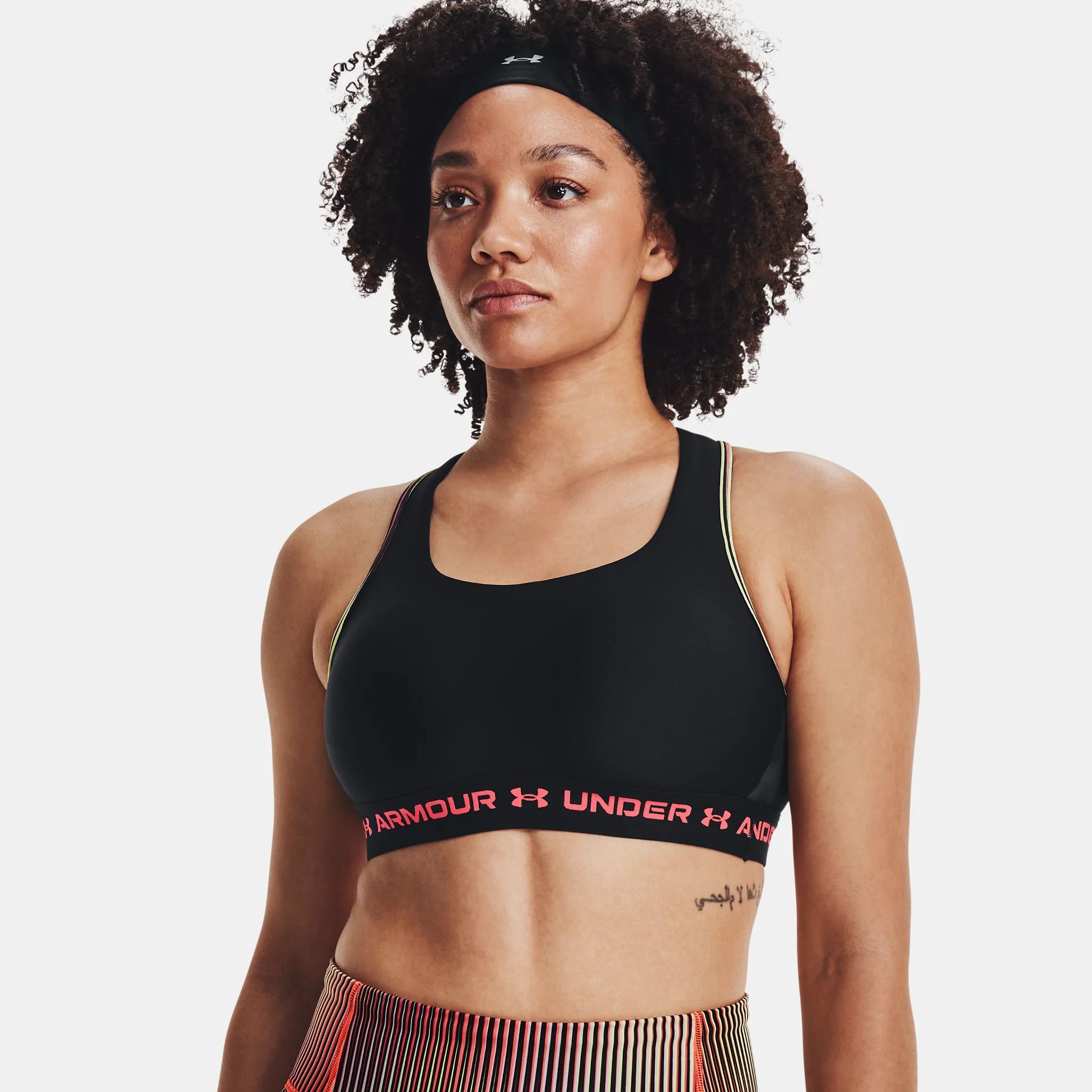 Bustiere -  under armour Mid Crossback 80s Sports Bra