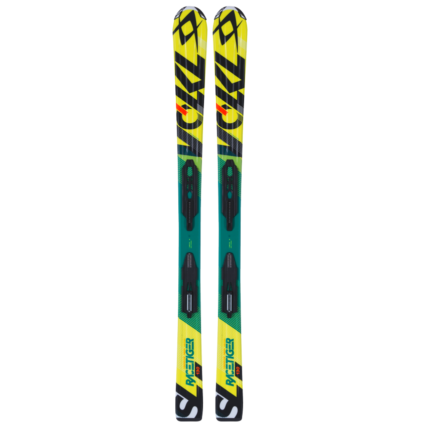 Ski -   JR Racetiger Yellow+Marker 4