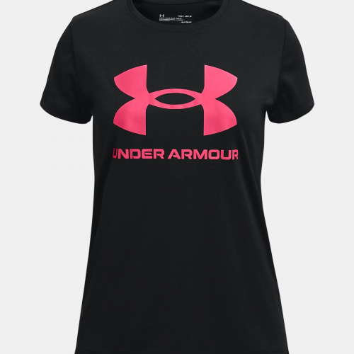 Îmbrăcăminte - Under Armour Girls UA Tech Sportstyle Big Logo T-Shirt 3381 | Fitness 